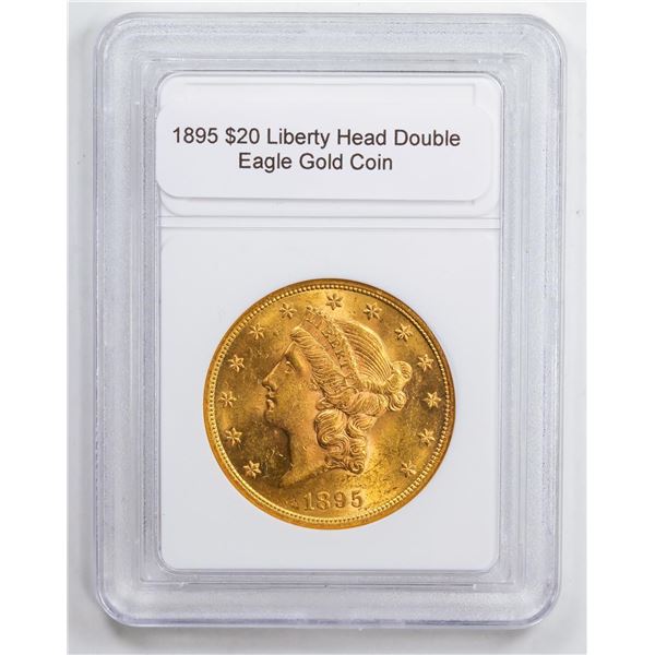 1895 $20 Liberty Head Double Eagle Gold Coin