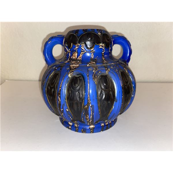 Mid 20th Century Czechoslovakia Hand Blown Vase