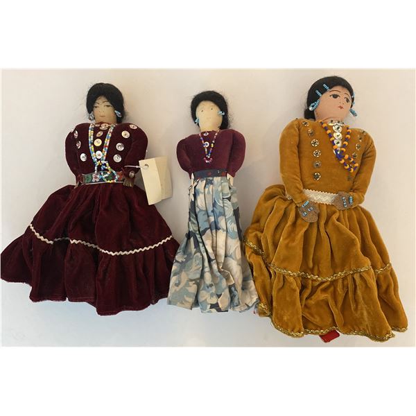 Vintage Native American Navajo Doll Lot