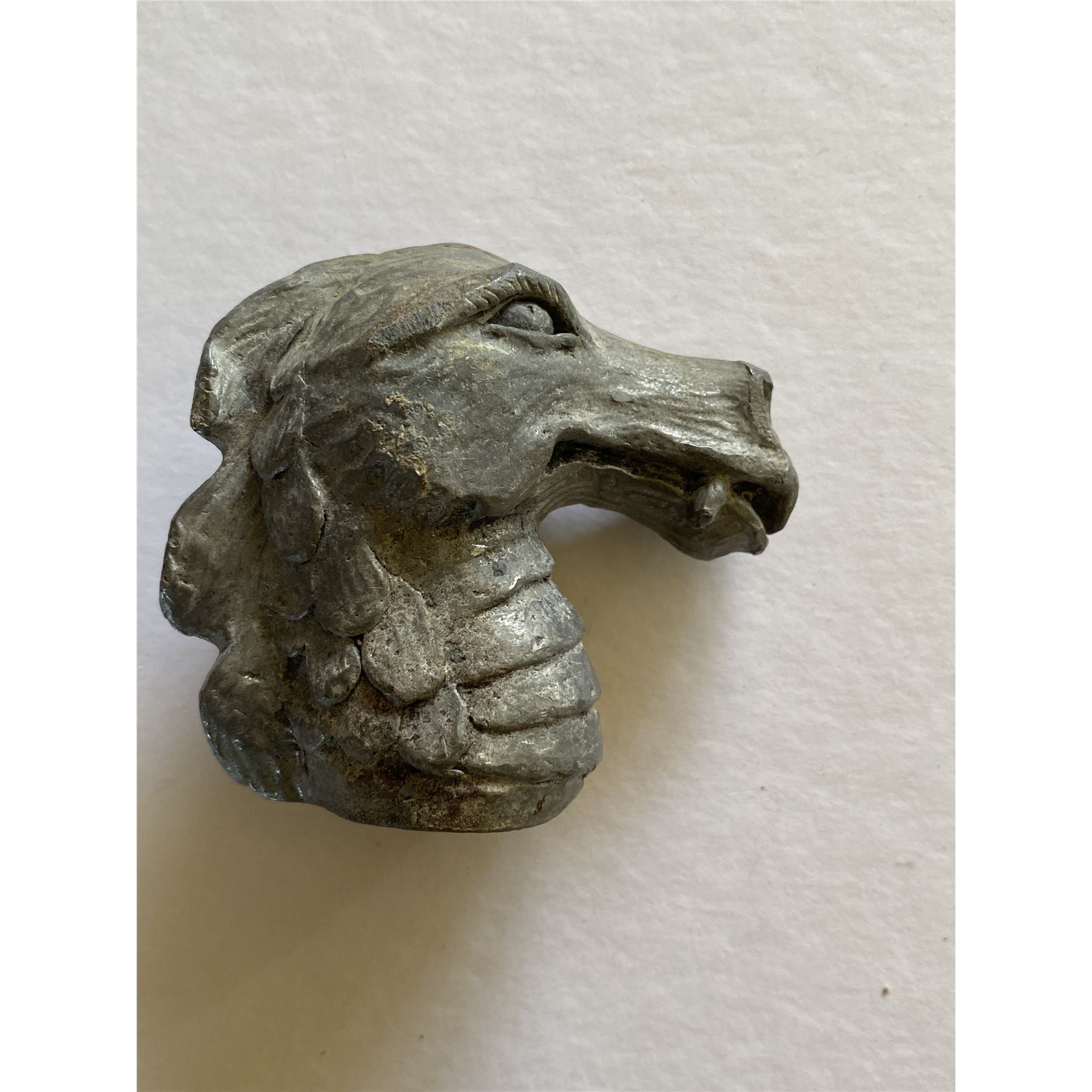 Antique Cast Iron Dragon Head Cane