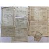 Image 1 : Early Israel Palestine Certificate Lot (8)