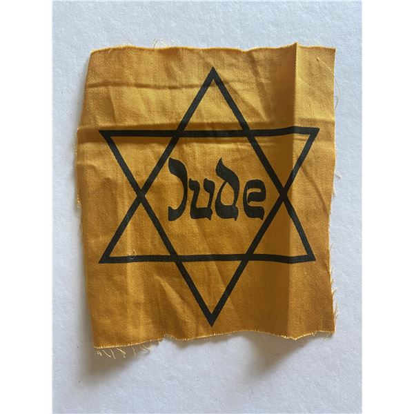 WW2 Jewish Star of David Armband Patch