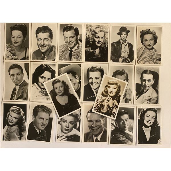 Vintage Hollywood Postcard Lot