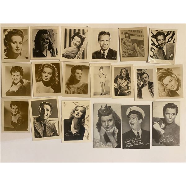 Vintage Hollywood Postcard Lot