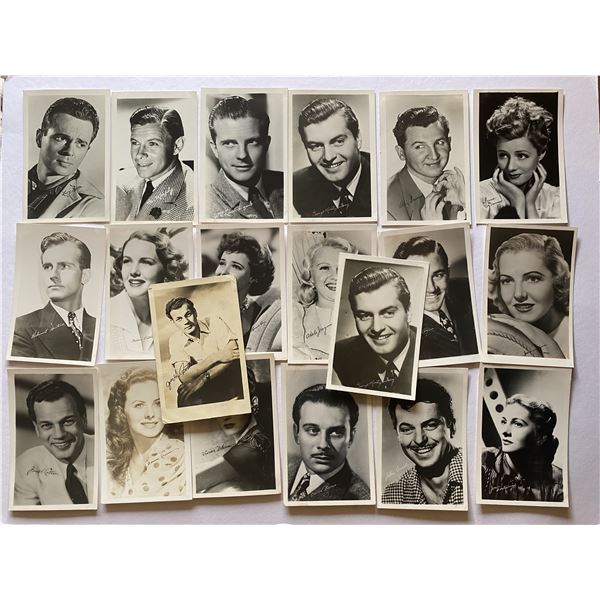 Vintage Hollywood Postcard Lot