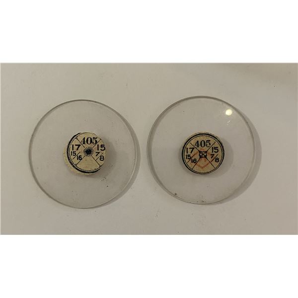 Antique watch pocket watch crystals (2)