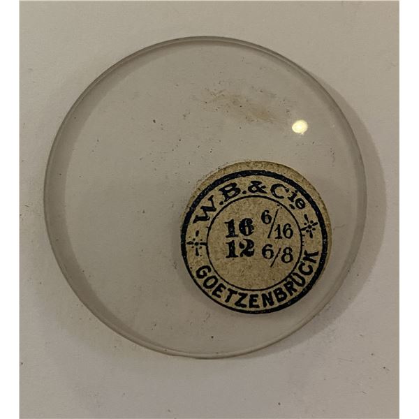 Antique watch pocket watch crystals (2)