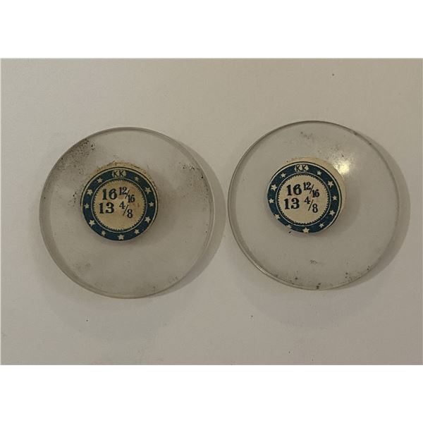 Antique watch pocket watch crystals (2)