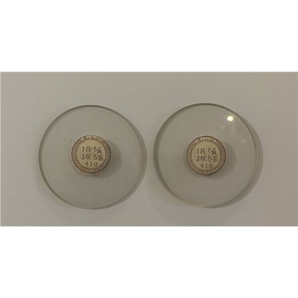 Antique watch pocket watch crystals (2)
