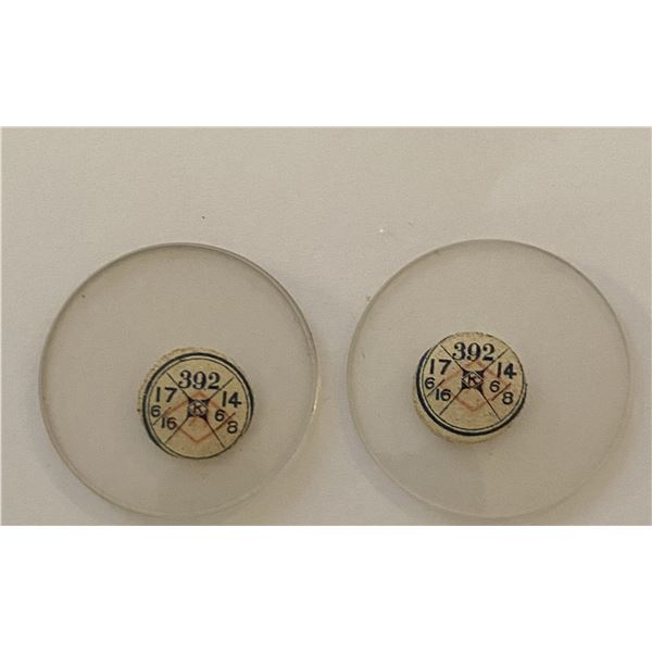 Antique watch pocket watch crystals (2)