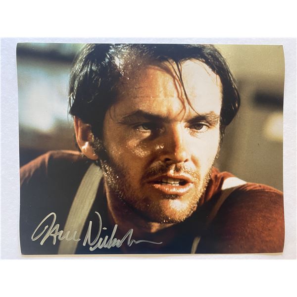Jack Nicholson autographed Easy Rider photo