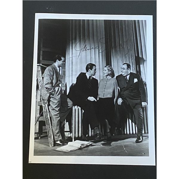 Jimmy Stewart autogeaphed photo
