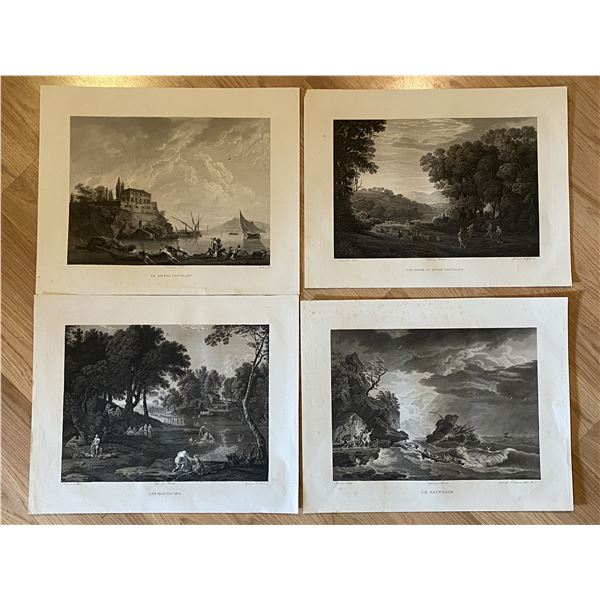 19th Century Etching Lot