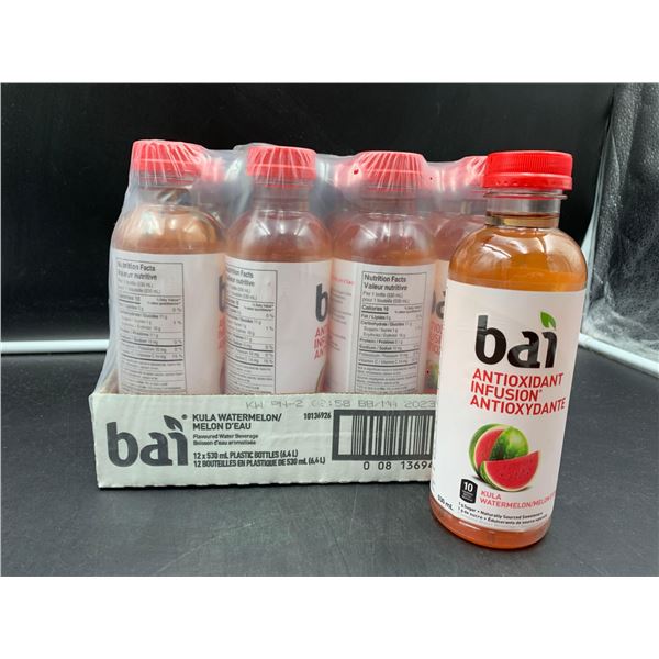 Bai Antioxidant Beverage-Kula Watermelon (12 x 530ml)