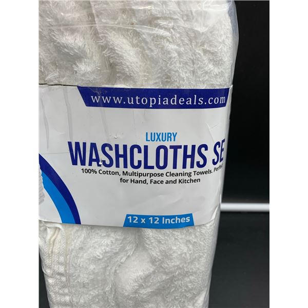 Luxury Washcloths (12 x 12in)