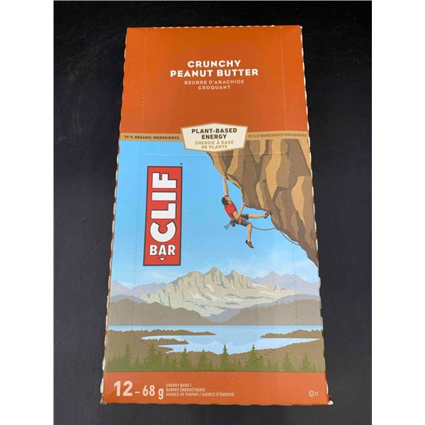 Clif Bar Crunchy Peanut Butter (12 x 68g)