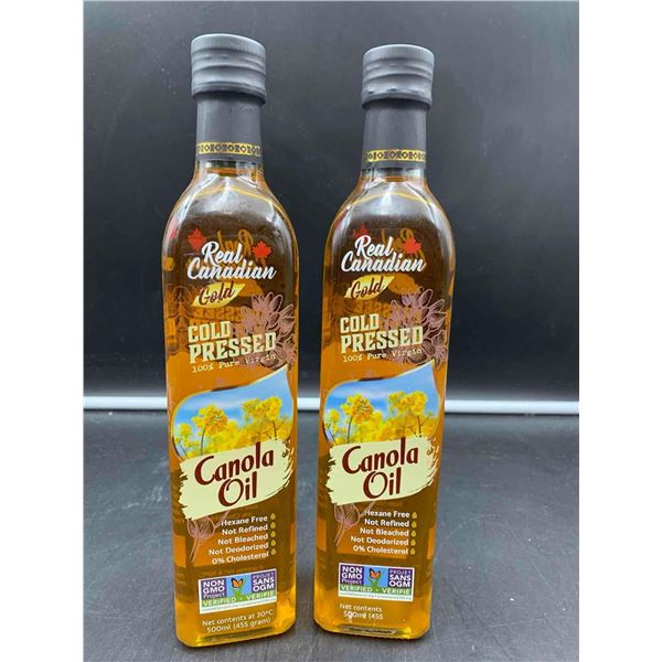 Real Canadian Cold Pressed Canola Oil (2 x 500ml)
