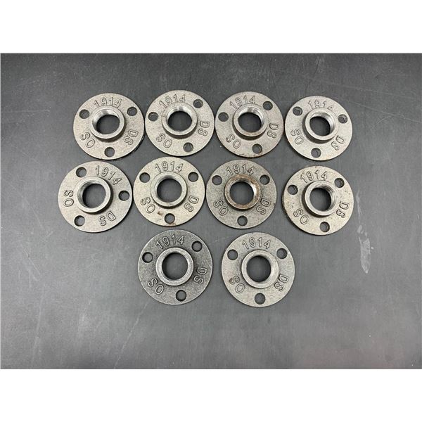 1/2" 3/4" 1"Malleable Iron 3 Hole Ds OS 1914 Pipe Floor Flange