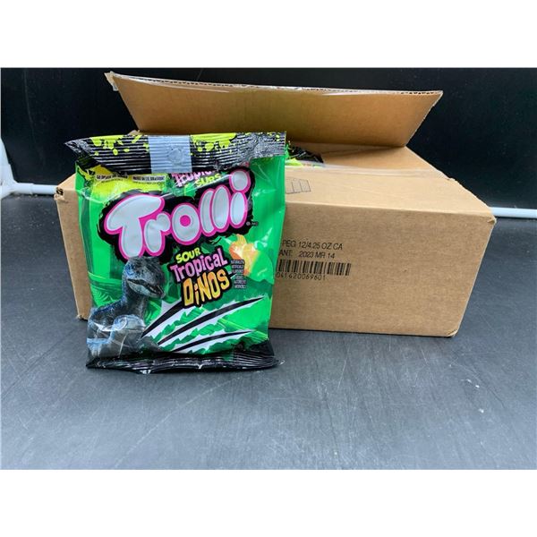 Trolli Sour Tropical Dinos (12 x 4.25oz)