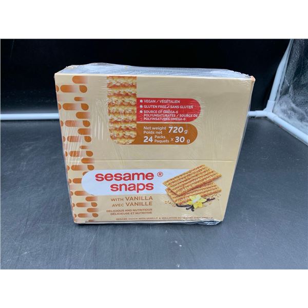 Sesame Snaps with Vanilla (24 x 30g)