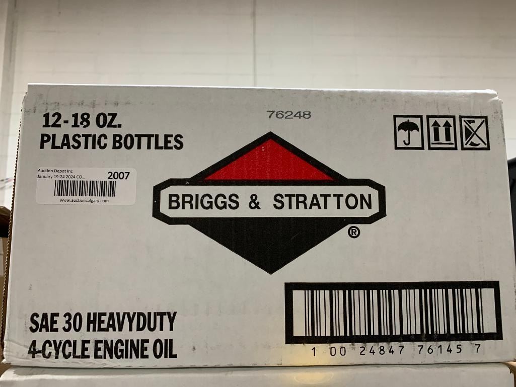 Briggs & Stratton SAE 30 Heavy Duty 4Cycle Motor Oil 12 x 535ml