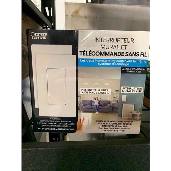 Wall Switch & Wireless Remote