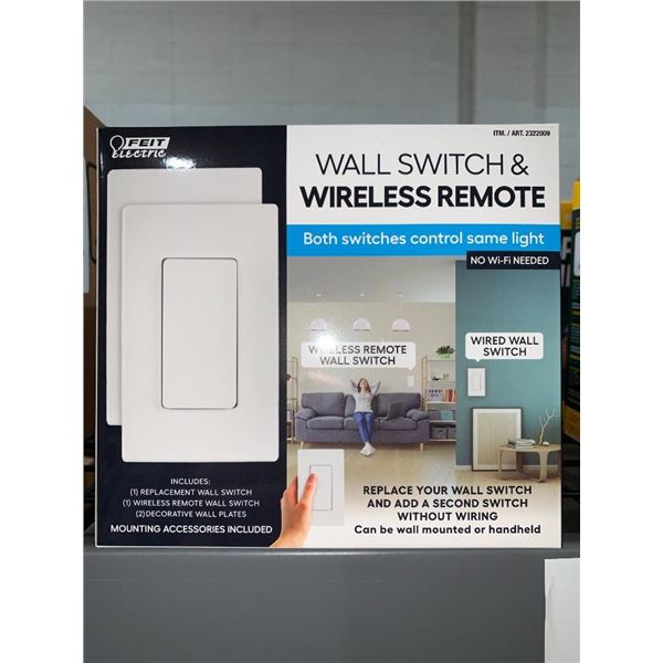 Wall Switch & Wireless Remote
