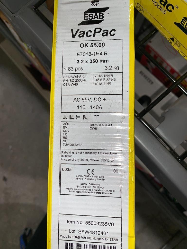 ESAB Vac Pac OK 55.00 3.2 x 350mm Welding Stick Electrodes 83 piece