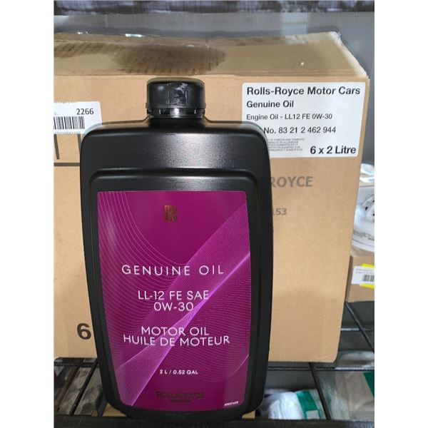 Rolls-Royce Motor Oil LL-12 FE SAE OW-30 6 x 2L