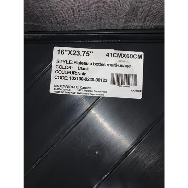 Lot of 4 Boot Trays 16" x 23.75"