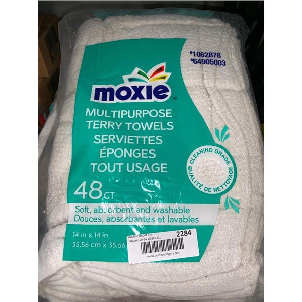 Moxie Multi Purpose Terry Towels BUNDLE OF 48
