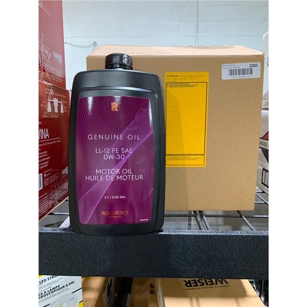 Rolls-Royce Motor Oil LL-12 FE SAE OW-30 6 x 2L