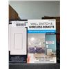 Image 1 : Wall Switch & Wireless Remote
