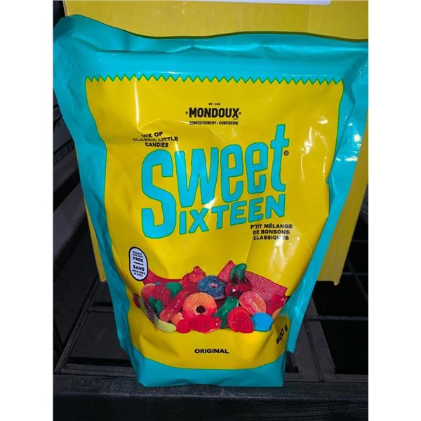 Sweet Sixteen Gummy Candies CASE LOT 6 X 900G