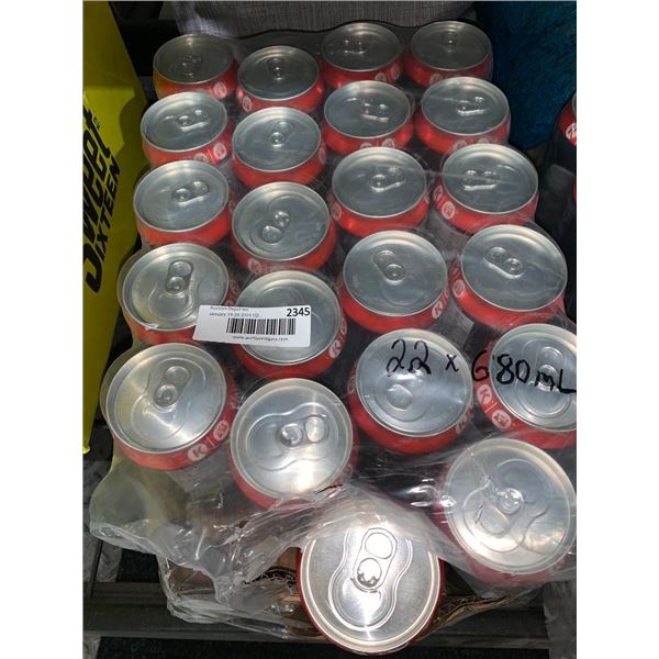 Arnold Palmer half and half ice tea CASE LOT 22 X 680ML