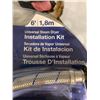 Image 2 : Eastman Steel Plated Universal Steam Dryer Installation Kit - Lot of 2