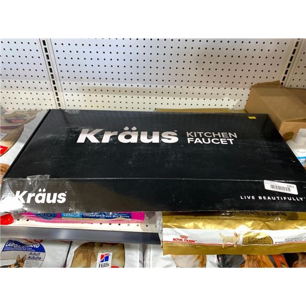 Kraus Kitchen Faucet With Retractable Spray Hose