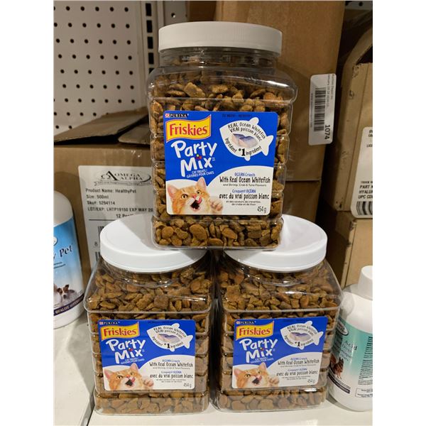 Purina Friskies Party Mix w/ Real Ocean Whitefish 3 x 454g