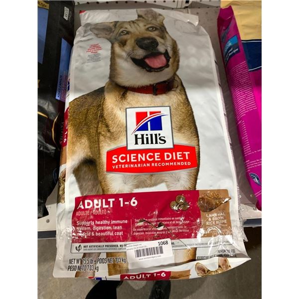 Hills by Science Diet Adult 1-6 Years Dog Kibble 15.5 Lbs