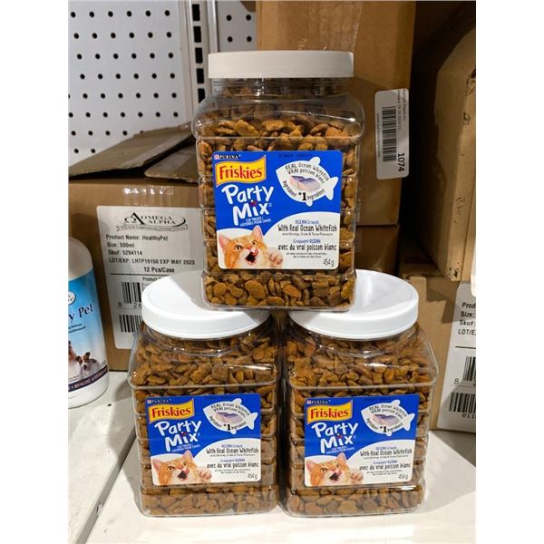 Purina Friskies Party Mix w/ Real Ocean Whitefish 3 x 454g