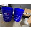 Image 1 : Lot of 2 Lowes 5 Gallon Buckets