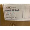 Image 4 : Bain Randall 40 Black Shower Enclosure no base