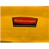 Image 2 : Rubbermain extra wide rolling mop bucket