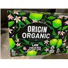 Image 2 : Origin Organic Lime Sparkling Water 4x (6 x 355ml)