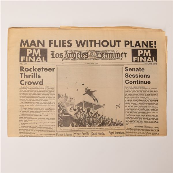 The Rocketeer (1991) - Original Newspaper Collection
