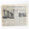 Image 1 : The Batman (2022) - Original Gotham Times Newspaper