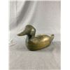 Image 1 : Vintage Hand Carved & Painted Wood Duck Decoy. Approx. 11 3/4" L