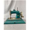 Image 1 : Vintage Mini Metal Casage Sewing Machine. Approx. 9 3/4" L x 6" T