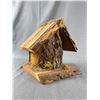 Image 1 : Nice Handmade Wooden Birdhouse.Approx. 10" x 8 1/2" x 11"