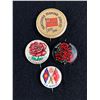 Image 1 : 3 Vintage Pins/Badges, 1946 Vancouver Diamond Jubizer Badge